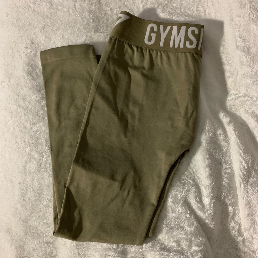 Gymshark Olive Green Fit Leggings